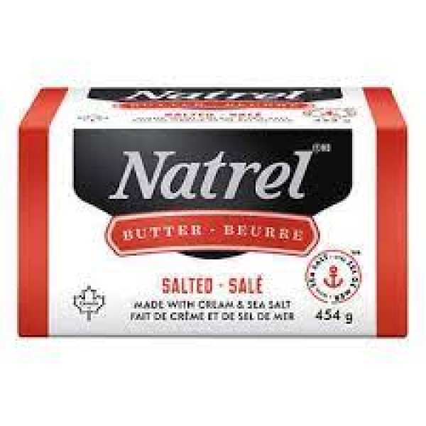Natrel Butter, Salted (454 g)
